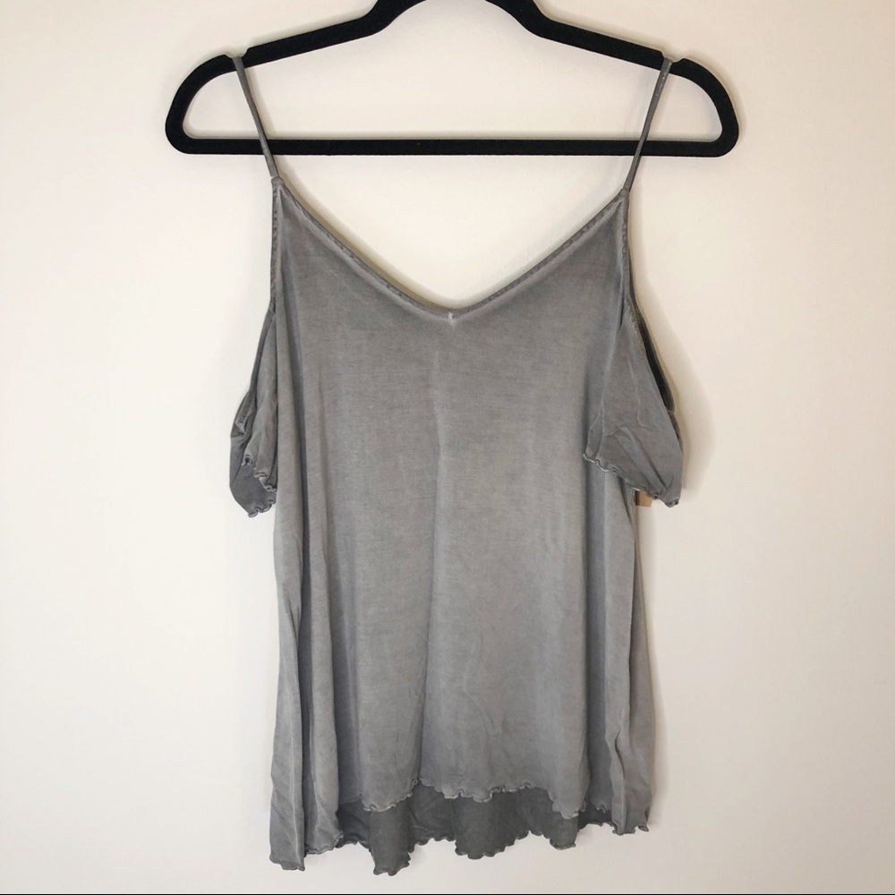 American Eagle Soft & Sexy Cold Shoulder Top